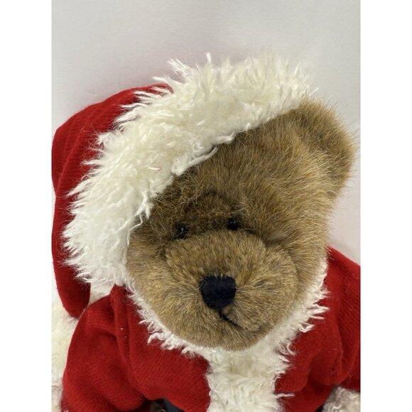 Vintage Boyd's Bears The Head Bean Collection Mr. Kringle Plush Bear Santa 18” - Picture 2 of 11